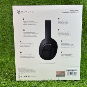 HAYLOU Noise Cancelling Wireless Earbuds, S35 ANC Headphones, Bluetooth 5.2